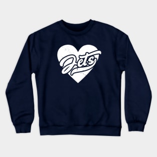 Vintage Jets School Spirit // High School Football Mascot // Go Jets Crewneck Sweatshirt